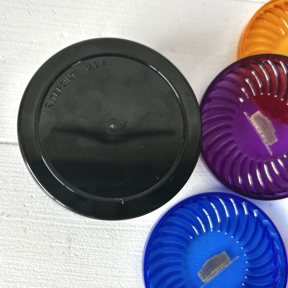 Vintage Coasters Made In USA Set Of 6 With Holder Capitol Design - Picture 3 of 5